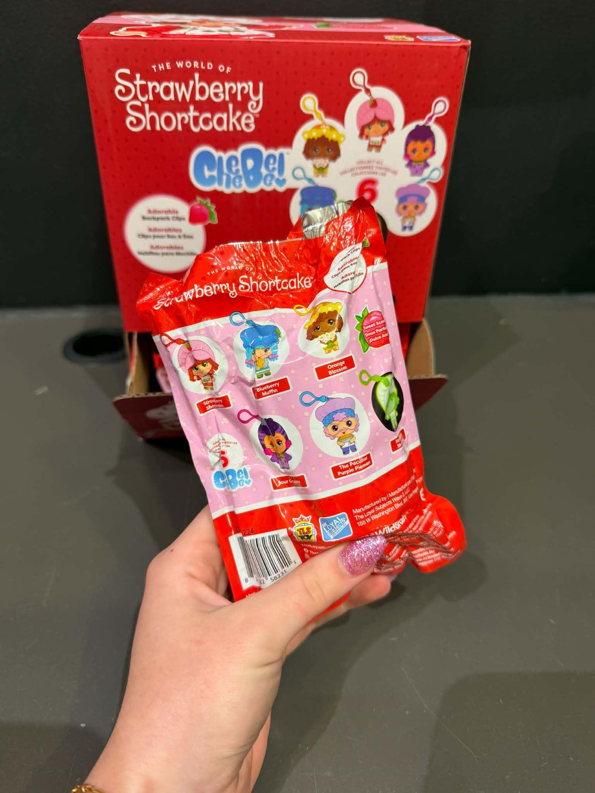 Strawberry Shortcake Blind Bag CheeBee Keychain