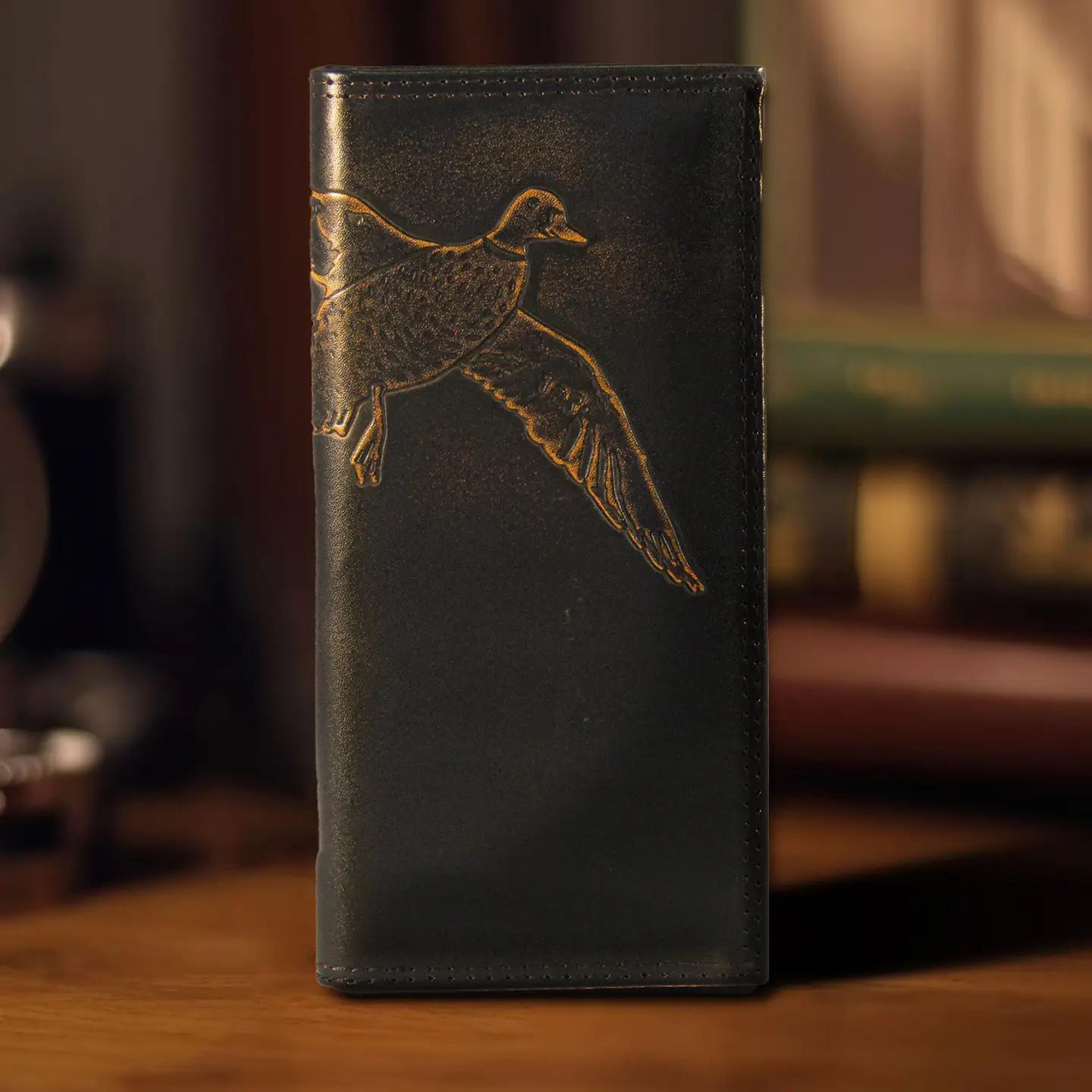 Mallard Burnished Leather Wallets