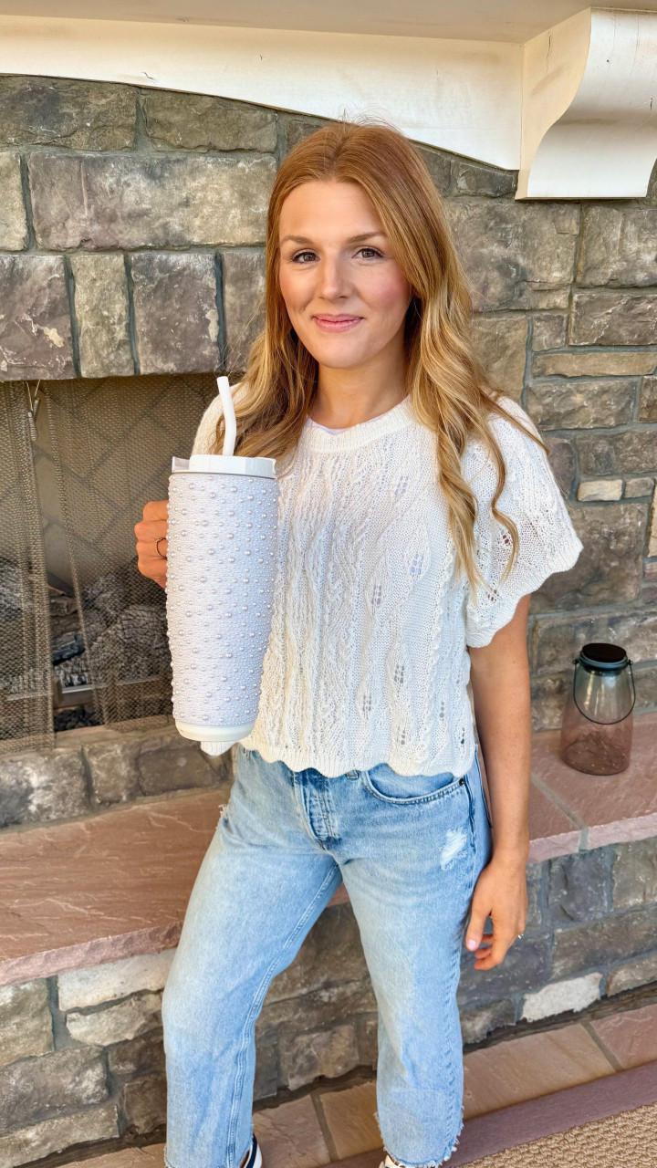 Simply Southern 40oz Rhinestone Tumbler