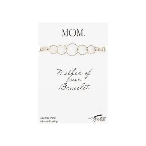 7"L Gold Mother of Bracelet