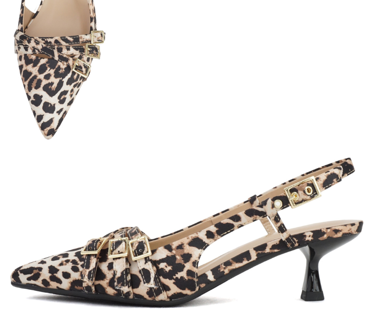 Expo Leopard Kitten Heels