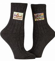 Anti-social Butterfly Tag Socks