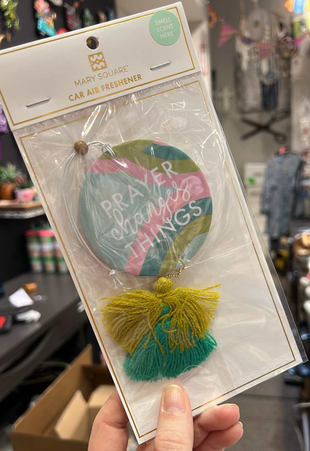 Prayer Changes Things Car Air Fresherer