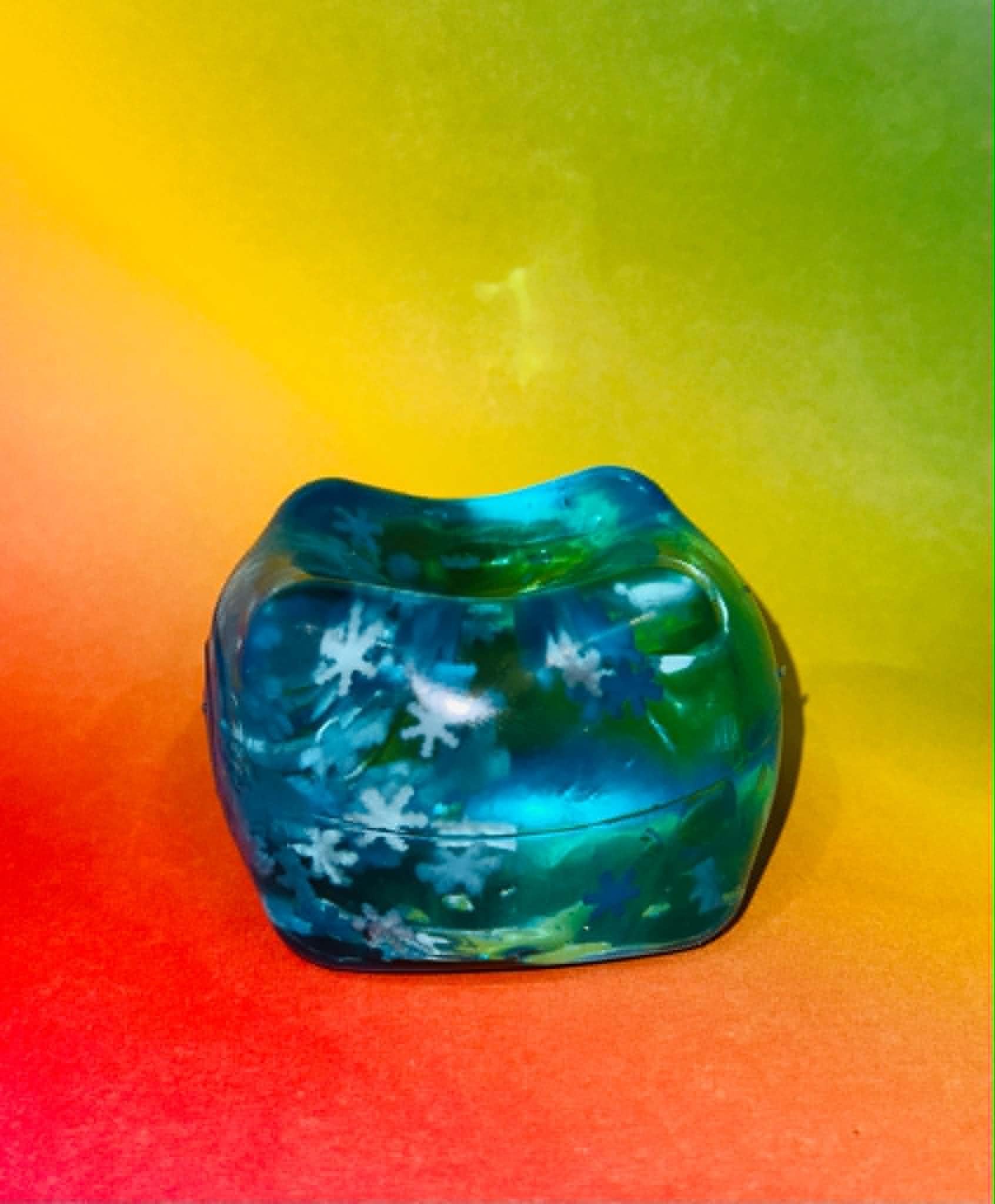 Snowflake Coconut Oil Cube
