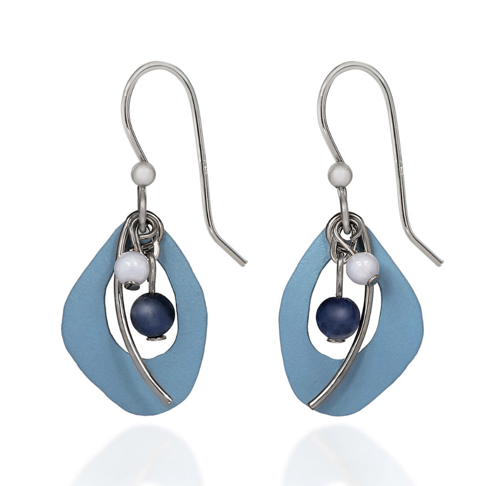 Silver Forest Earrings #1