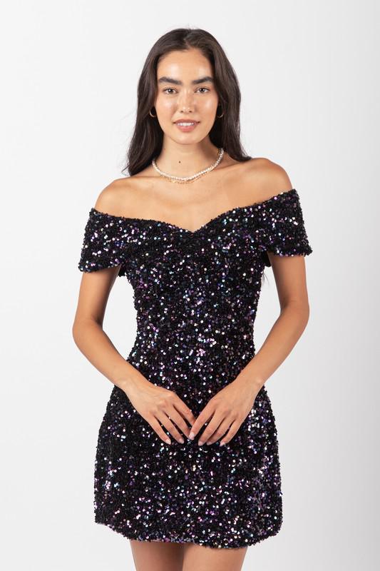 Sweetheart 2025 sequin dress