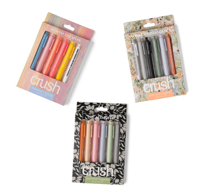 Crush™ Warmest Regards Quote Pen Set