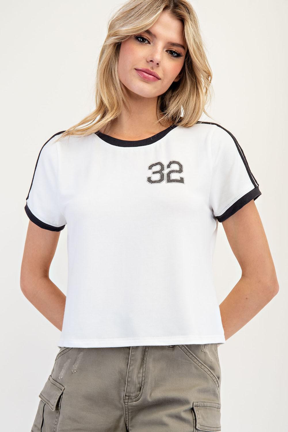 Cropped 32 Tee