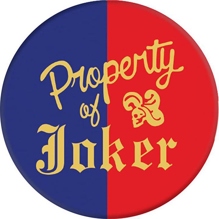 Property Of Joker Pop Socket