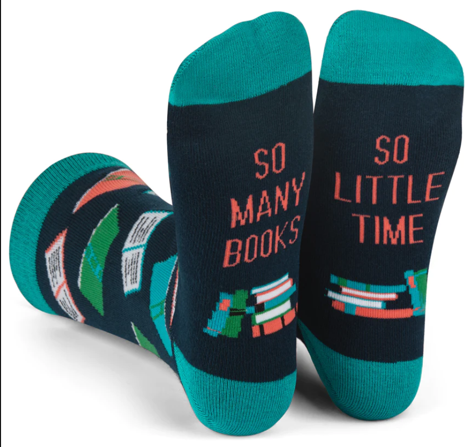 Book Nerd Socks