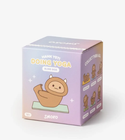 SMOKO Hank Yeti Doing Yoga Blind Box