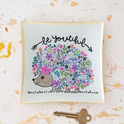 BeYOUtiful Glass Tray