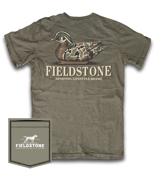 Vintage Camo Decoy Tee in Tumbleweeds