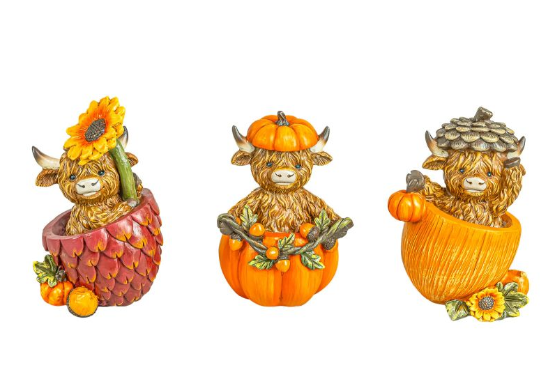 Fruits of Harvest Highland Calf Tabletop