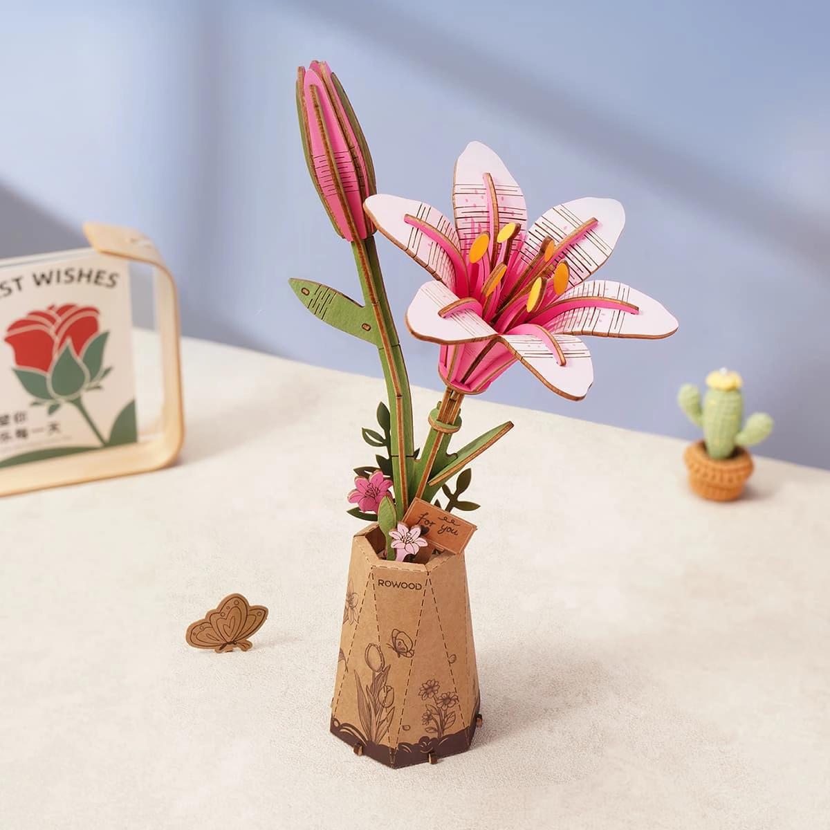 Wooden Bloom Craft DIY