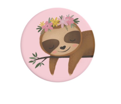 Sweet Sloth Pop Socket