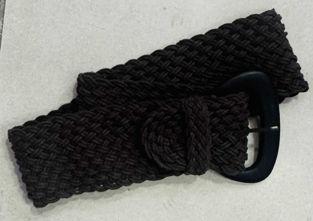 Braided Belt Brown