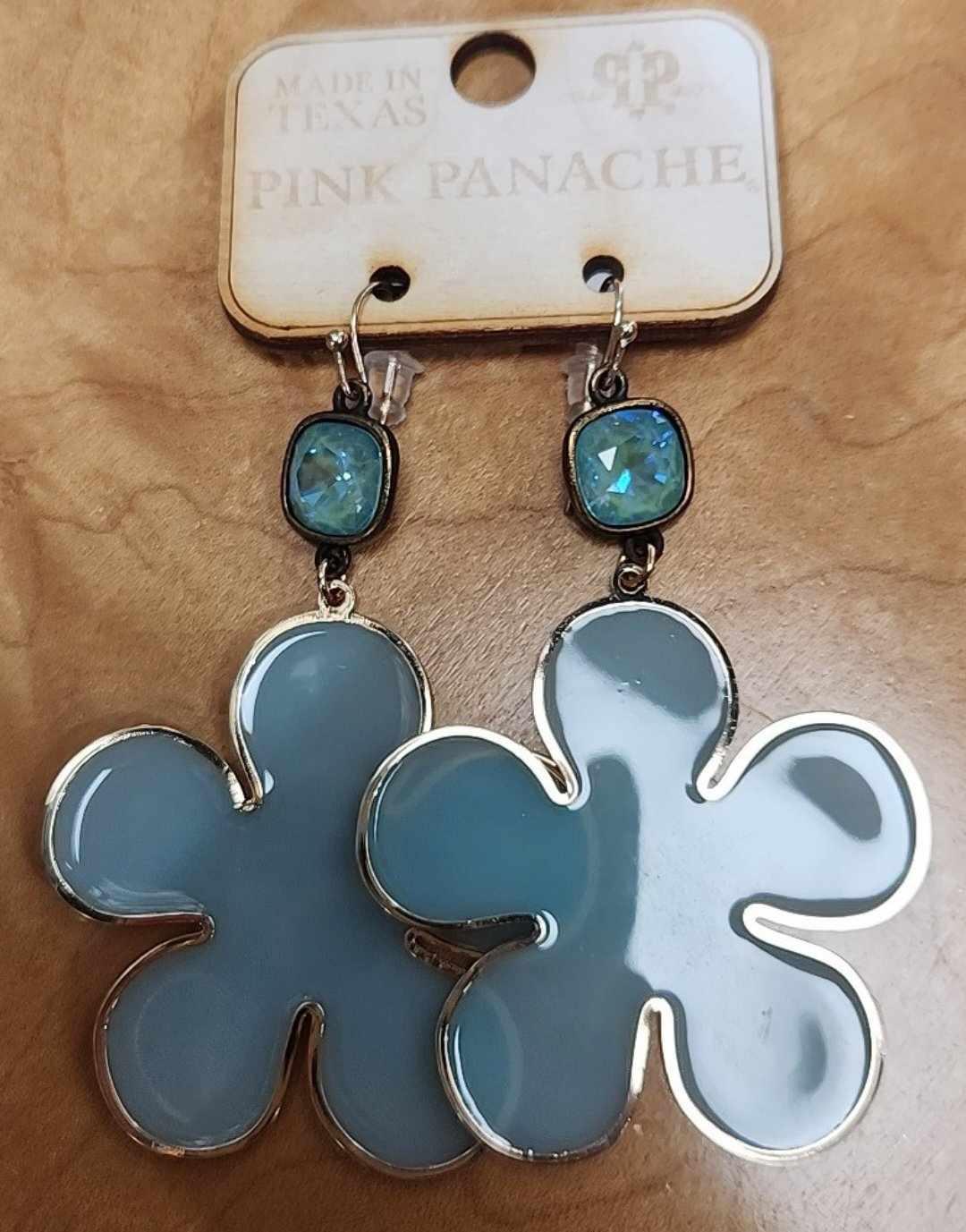 Flower Power Crystal Earrings