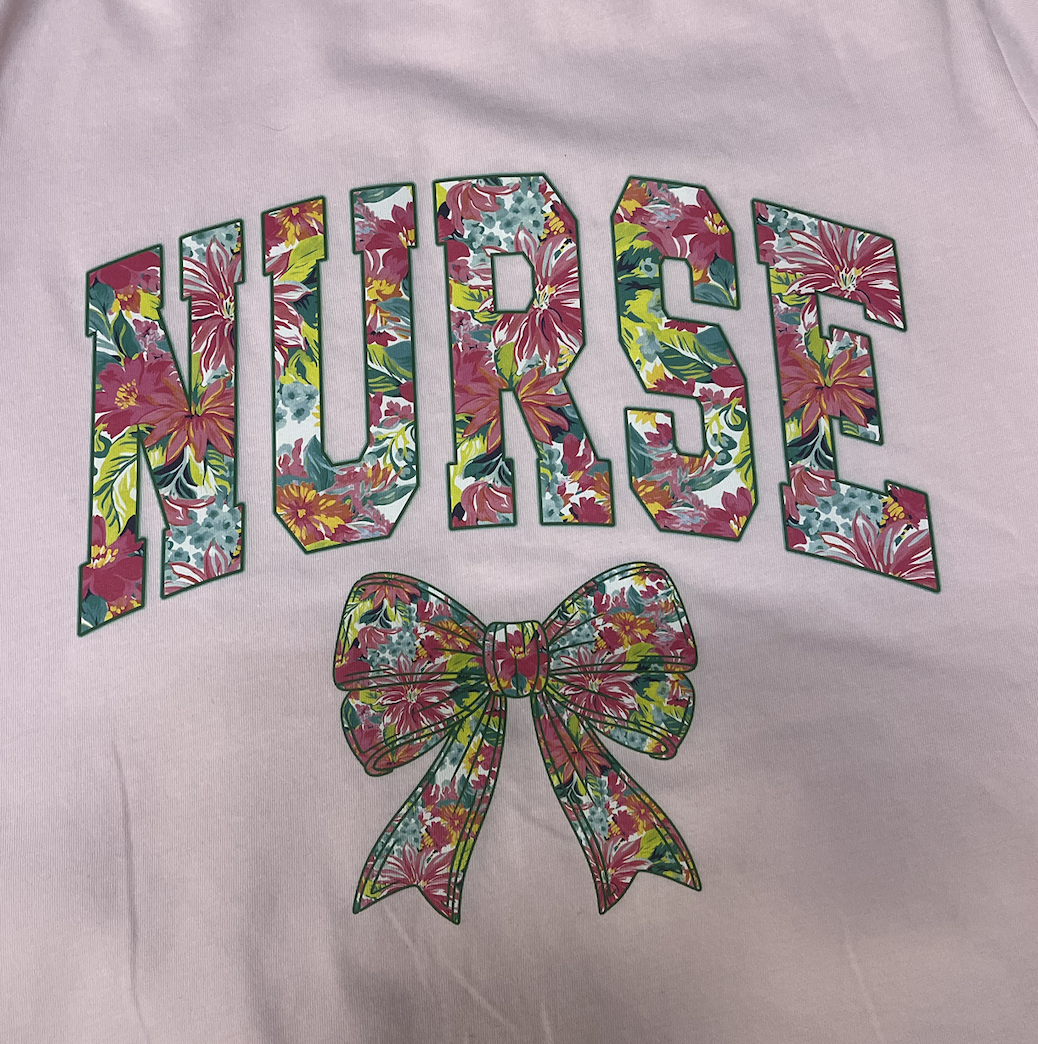 Nurse Lt Pink Tee
