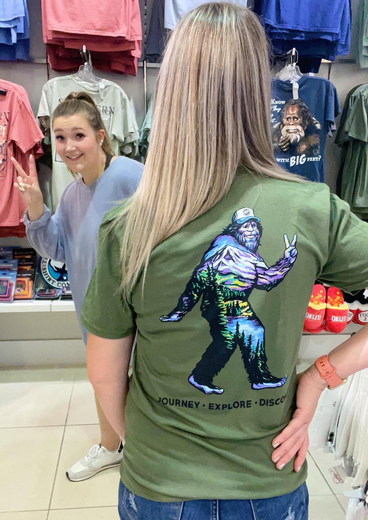 Jeep Peace Squatch Tee