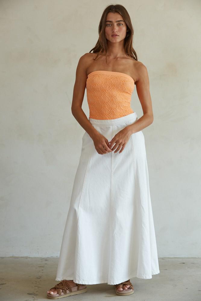 JACQUARD TUBE TOP