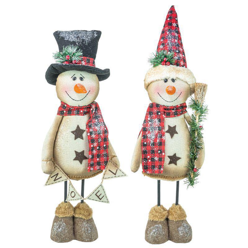 Traditional Snowman Stander
