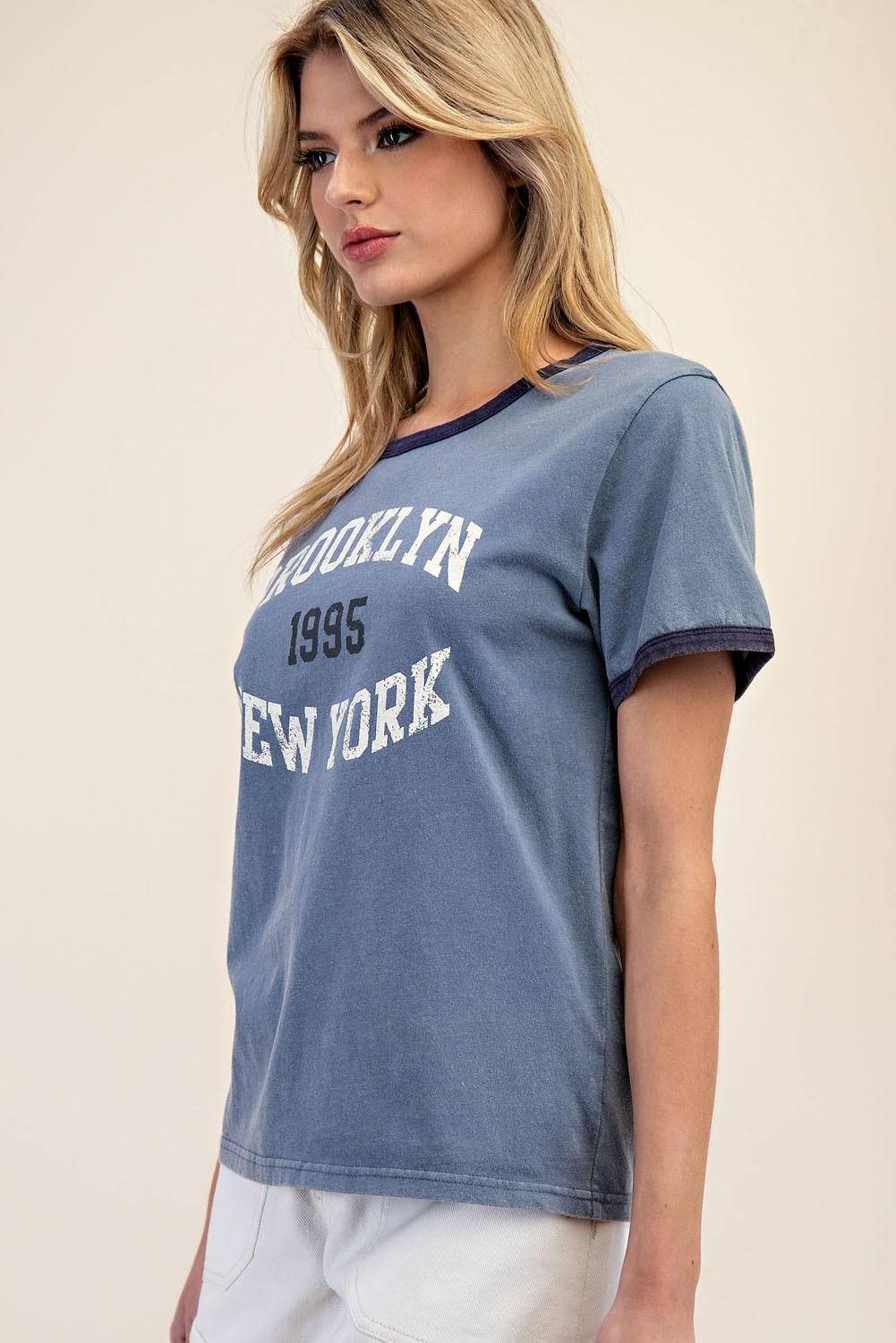 Brooklyn Printed Short Sleeve T-shirt