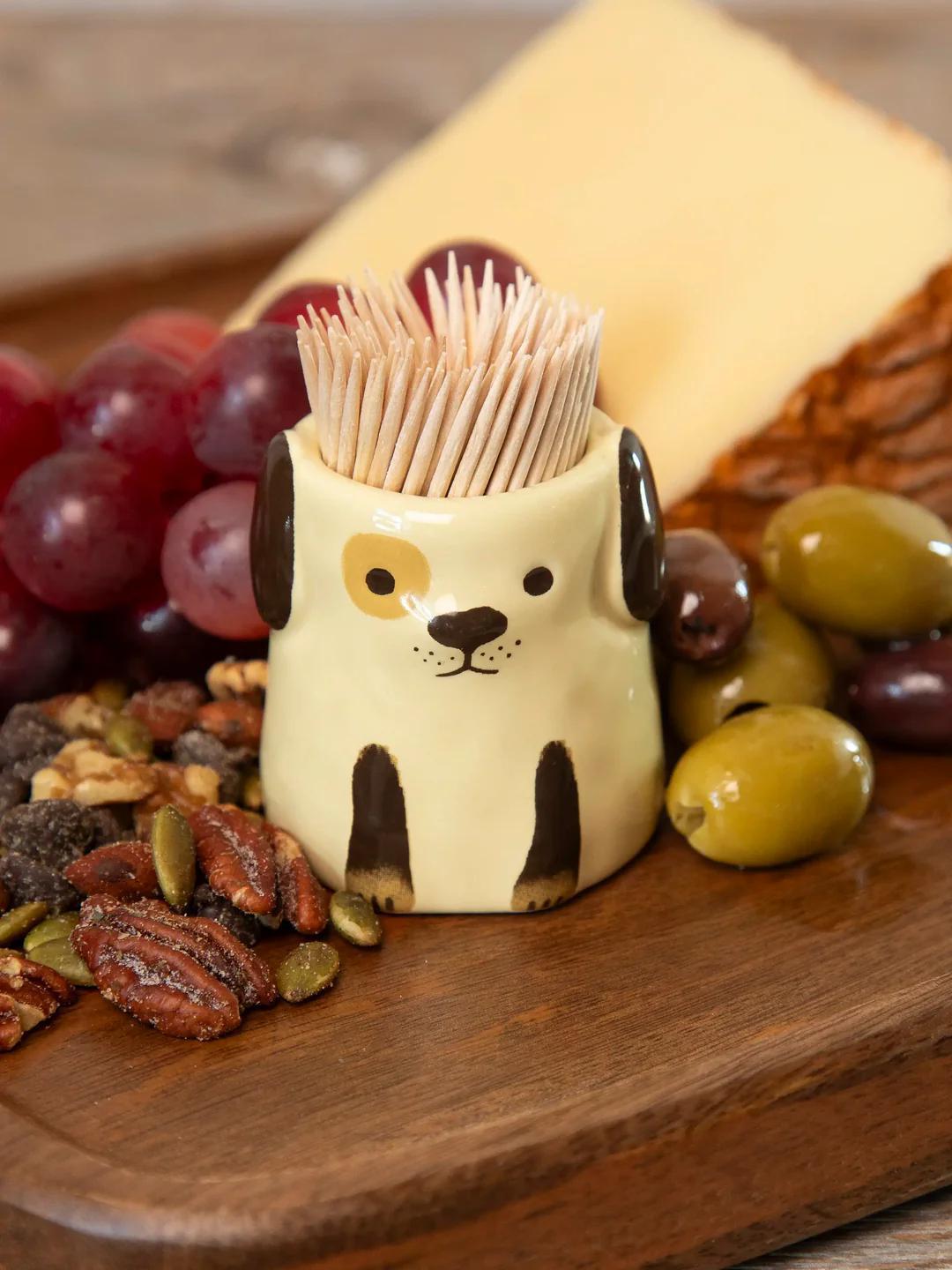 Dog Toothpick Holder