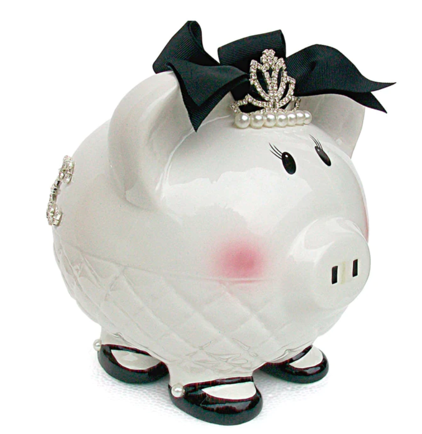Queen B Piggy Bank