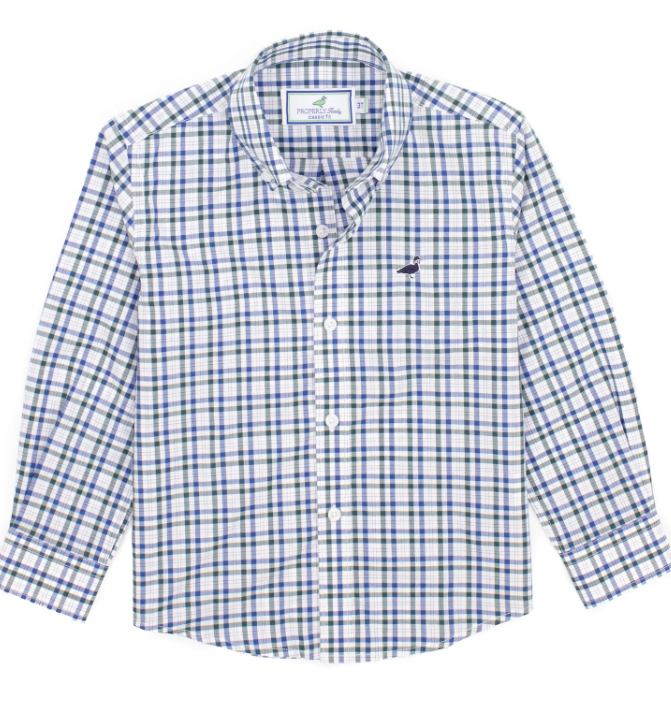 Yth Seasonal Sportshirt Mallard