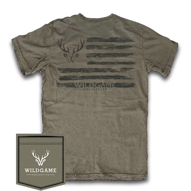WILDGAME Logo Flag T-Shirt