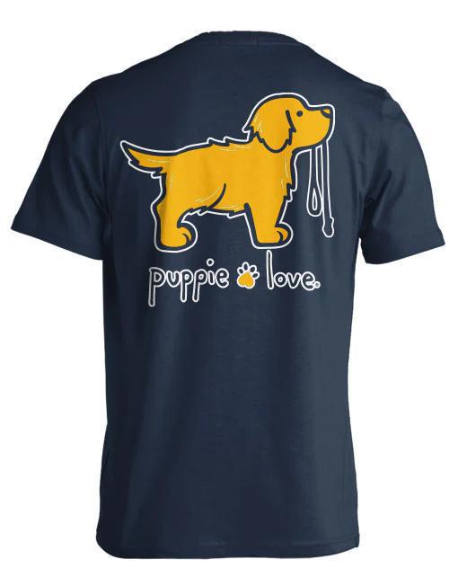 Puppie Love - GOLDEN RETRIEVER PUP Adult Tee