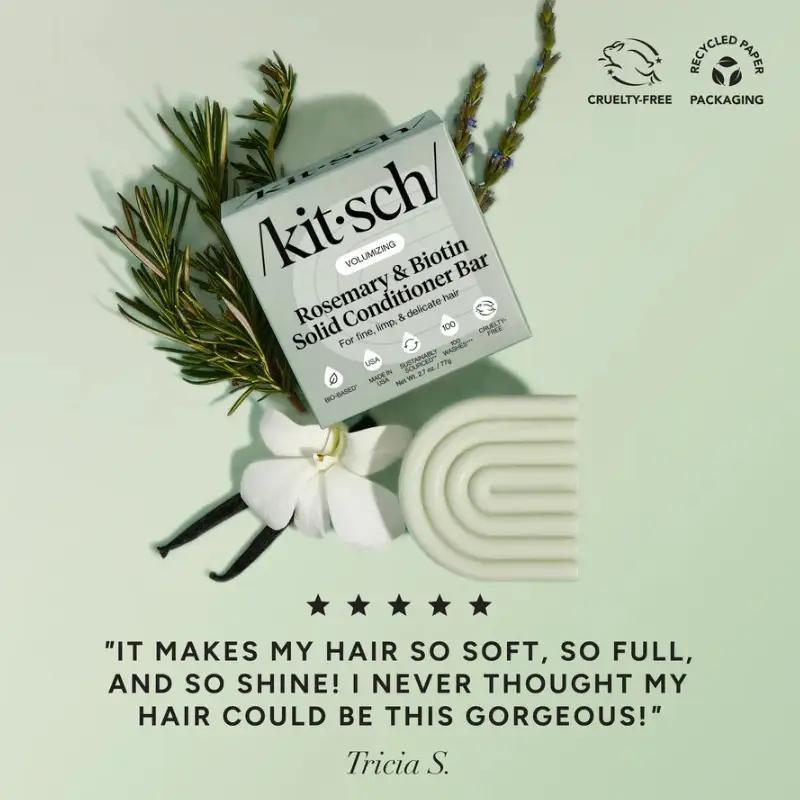 KITSCH Solid Shampoo & Conditioner Bars