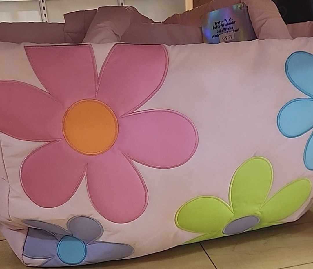 Pretty Petals Puffy Weekender