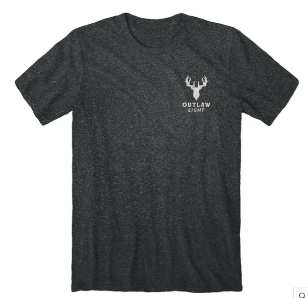 Outlaw Light - USA Camo Skull T-Shirt