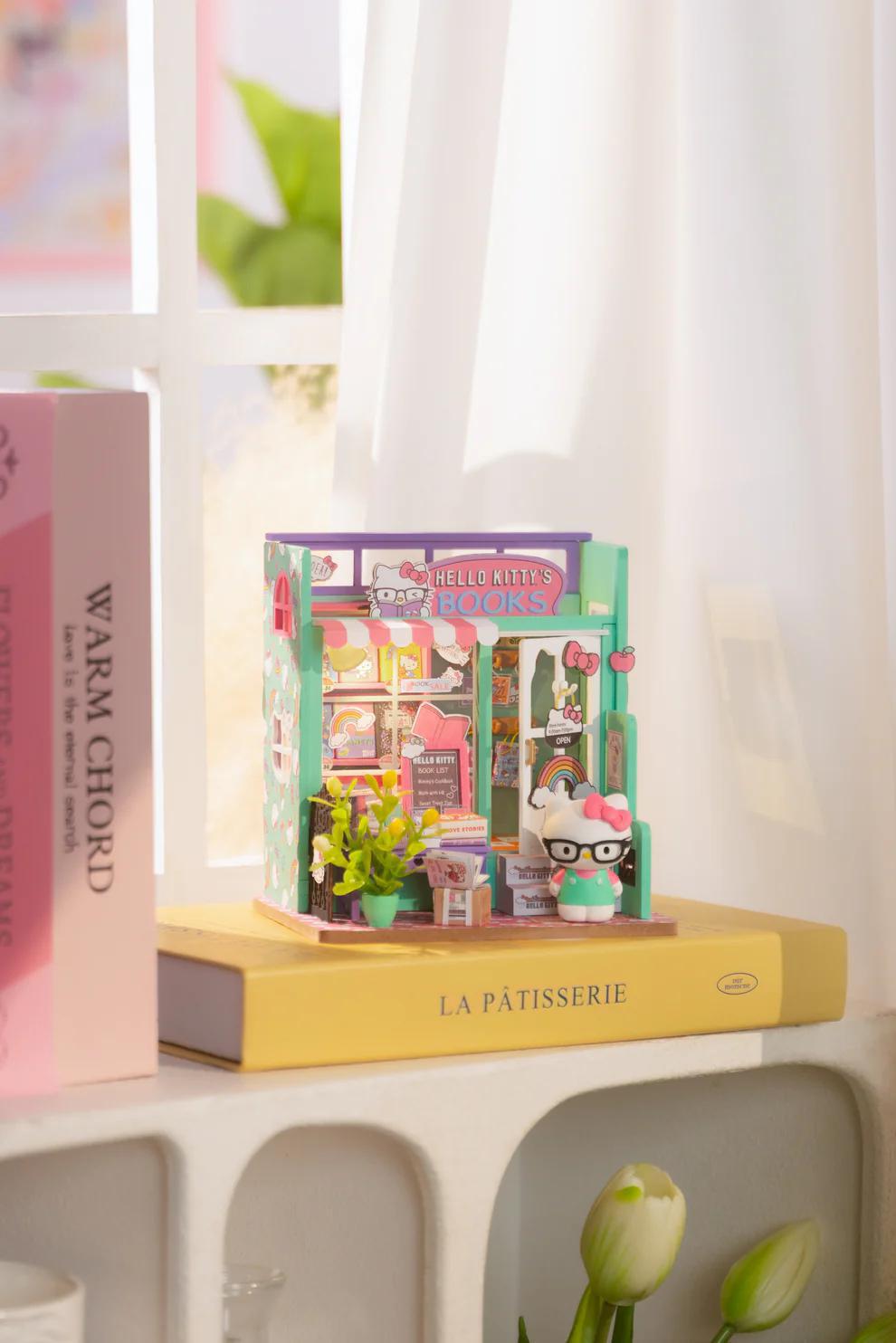 Hello Kitty® Bookstore DIY Miniature House Kit