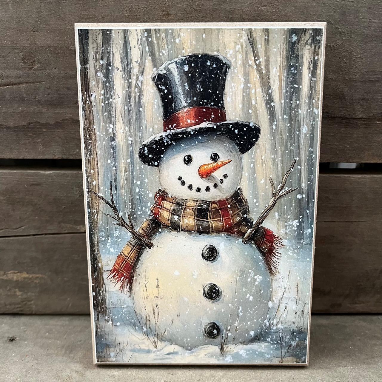 Christmas 4x6 Block Signs