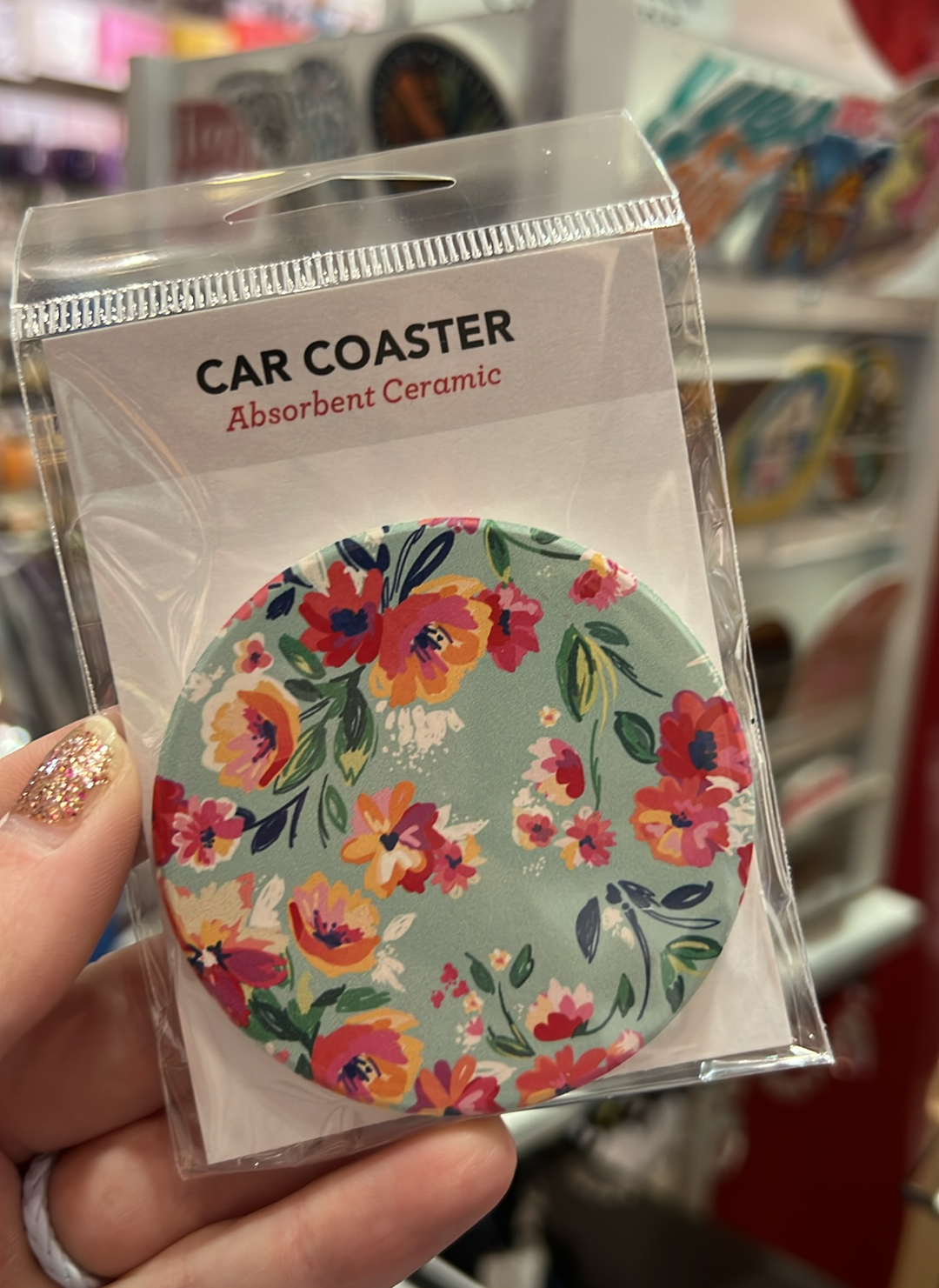 Flowers Car Coaster