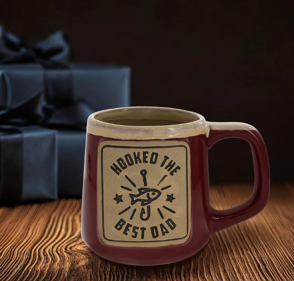 Hooked Dad 16 oz Mug