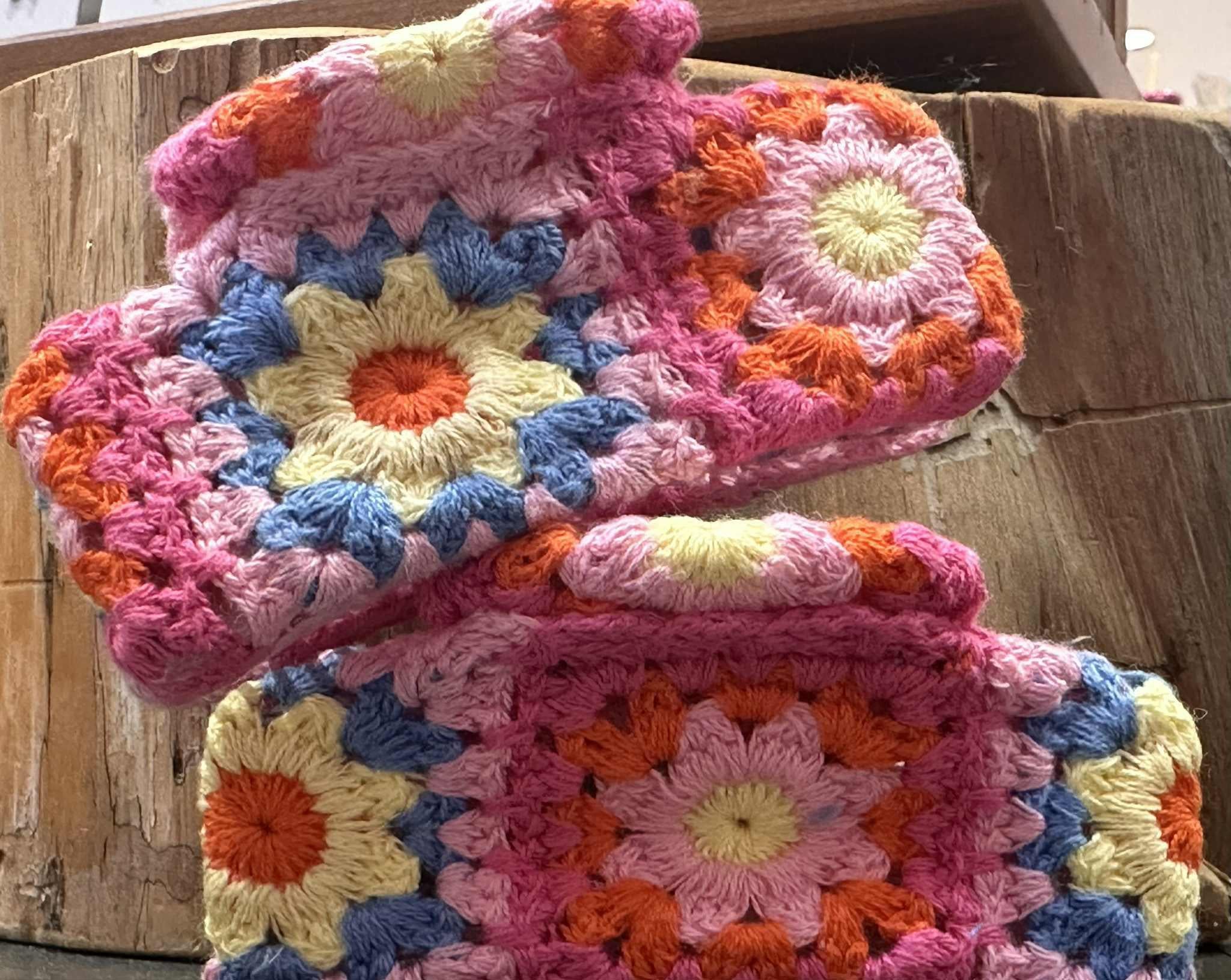 Crochet Hair Clips
