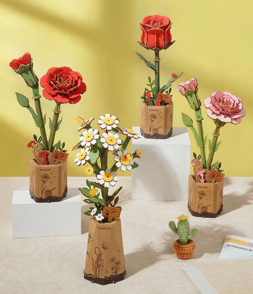 Wooden Bloom Craft DIY