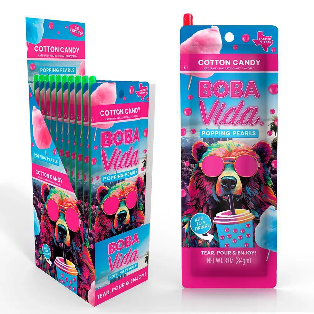 Bobavida Popping Boba -Super Cotton Candy