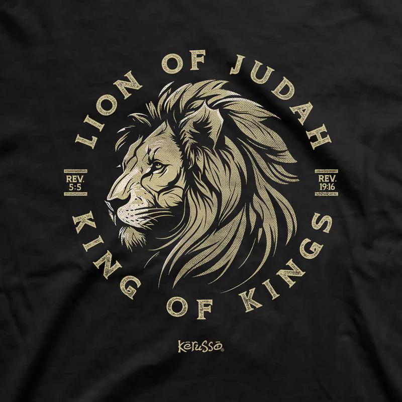 Kerusso Christian T-Shirt - Lion Of Judah