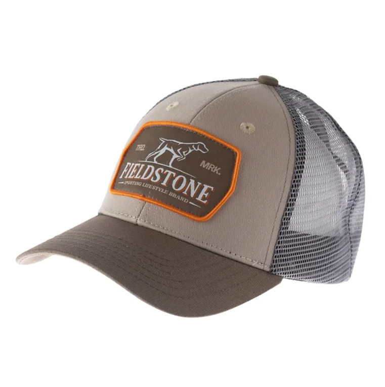 Fieldstone Tri-color Patch Hat Grey