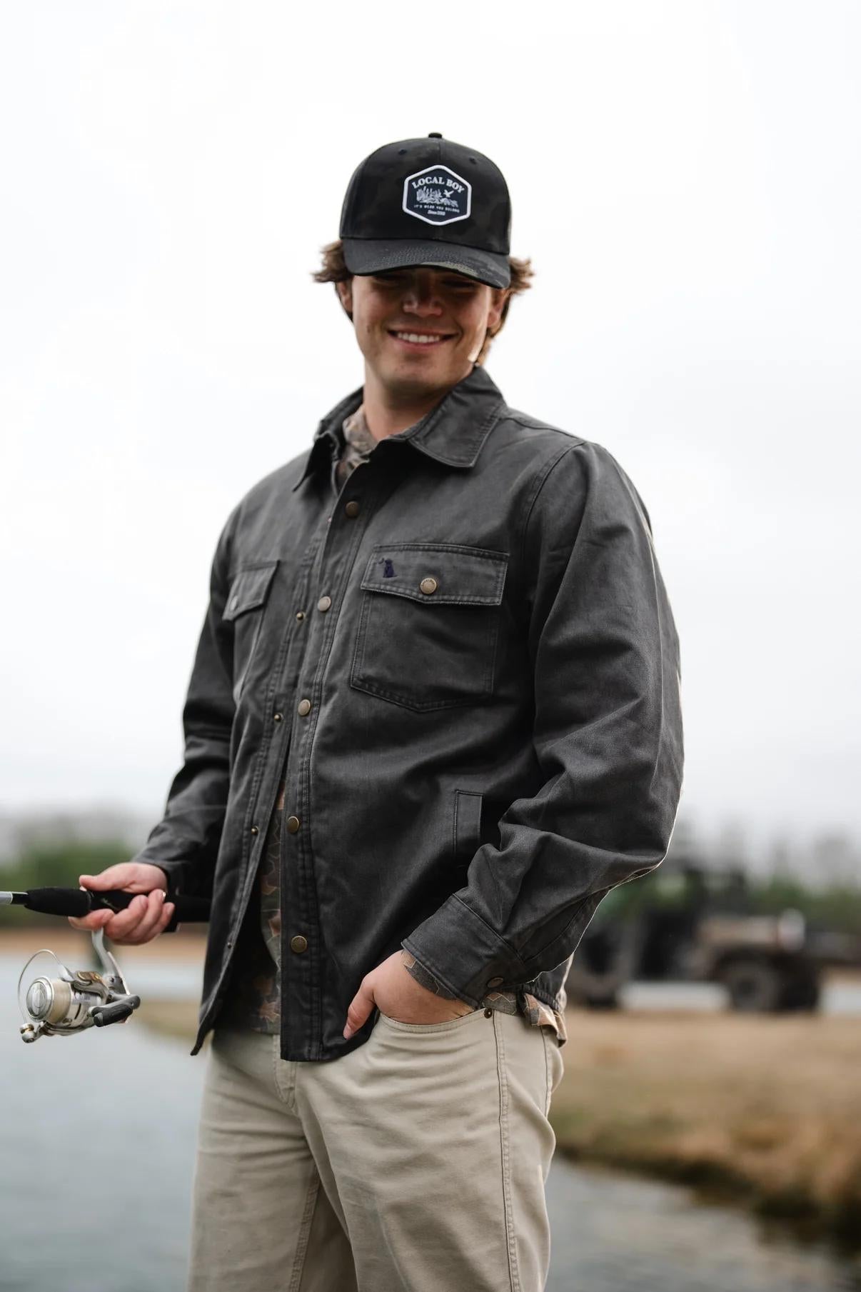 Sportsman's Shacket - Mud Dog & Moon