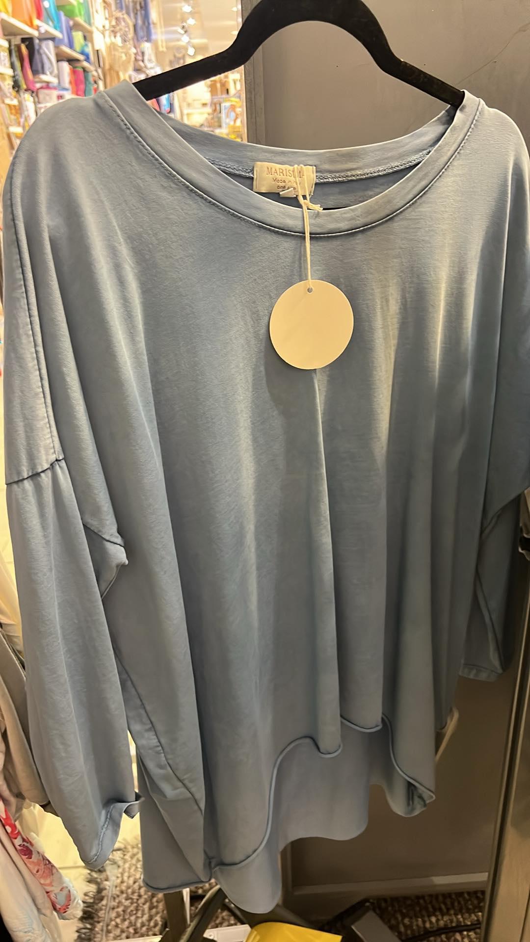 Blue Washed Tee
