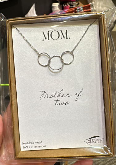 Mother Of Silver Necklace