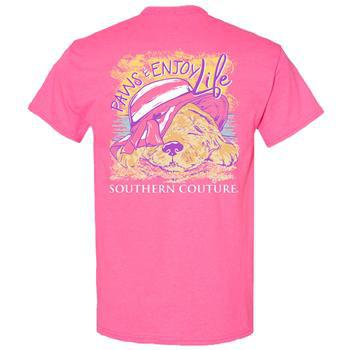 Paws & Enjoy Life Tee