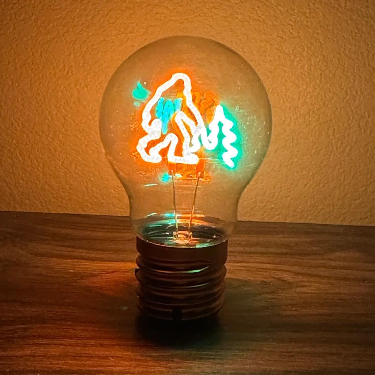 Neon Lightbulbs