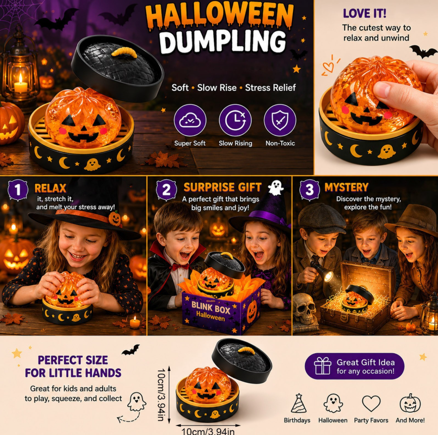 Halloween Mystery Dumplings